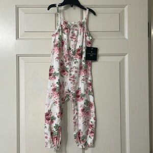 NWT Baby Girl 24 Months Laura Ashley Coverall